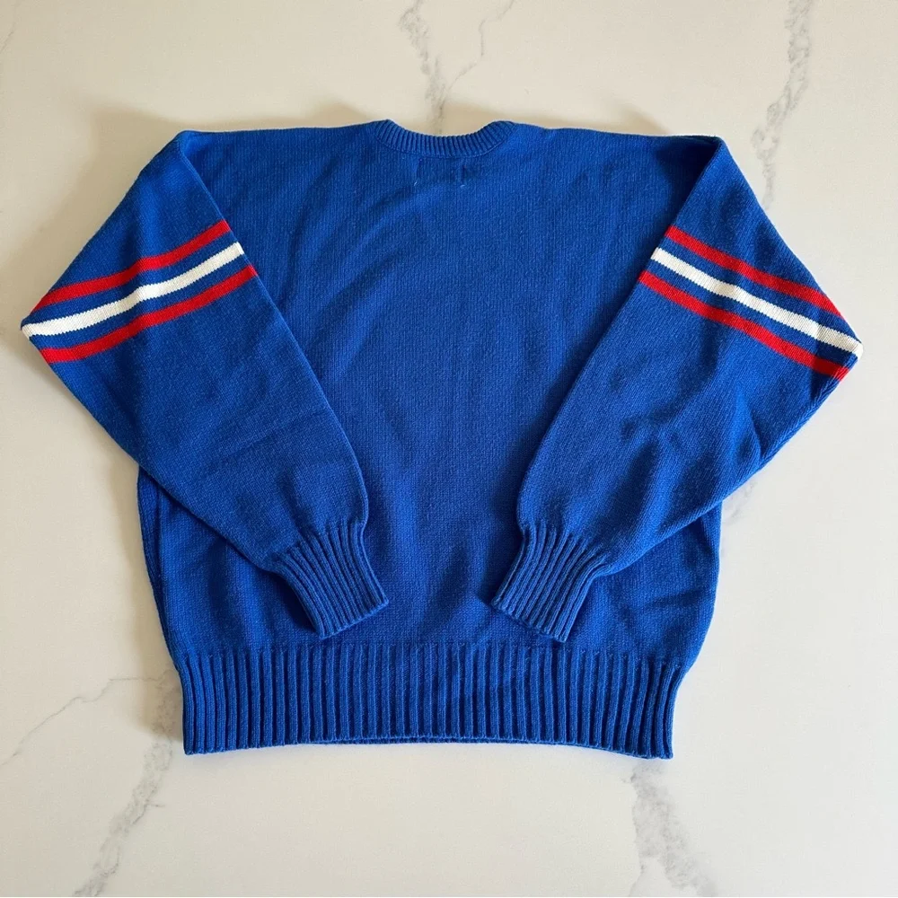 Rare Authentic Pro Line Vintage Buffalo Bills Sweater by Cliff Engle Size Large - Picture 6 of 9